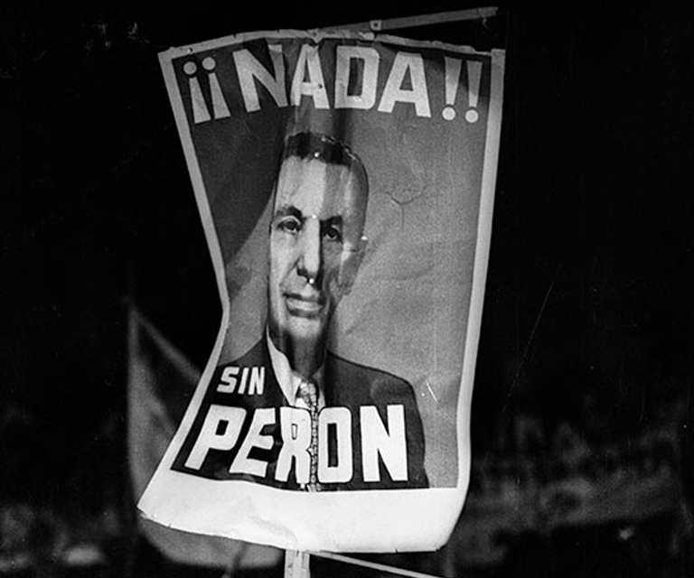 "Perón" de Sara Facio